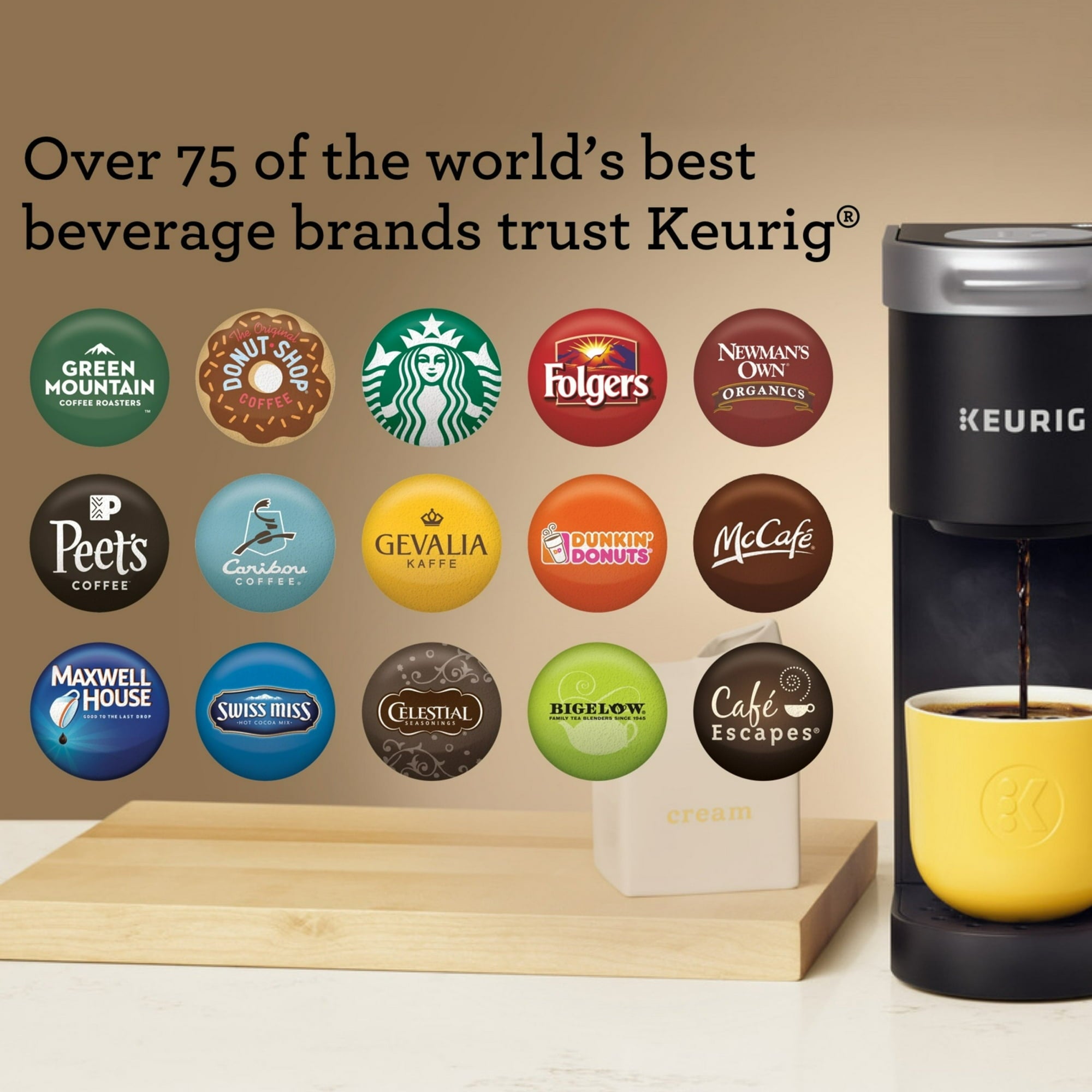 Keurig K-Mini Single Serve K-Cup Pod Coffee Maker, Black Keurig K-Mini Single Serve K-Cup Pod Coffee Maker, Black